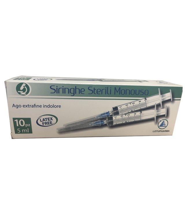 LOTUPHARMA SIR.AGO 23G 5ML X10 LOTUPHARMA SIR.AGO 23G 5ML X10