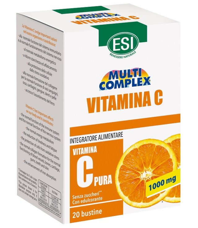 MULTICOMPLEX VIT C 20BUSTE ESI