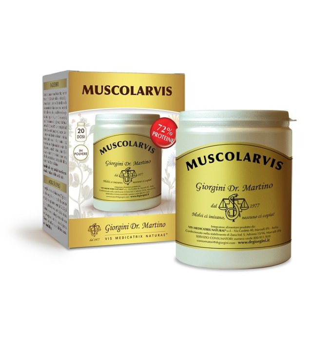 MUSCOLARVIS POLVERE 500G