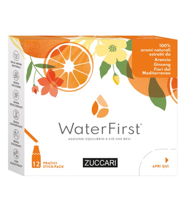 WATERFIRST ARAN GINS MED 12STK