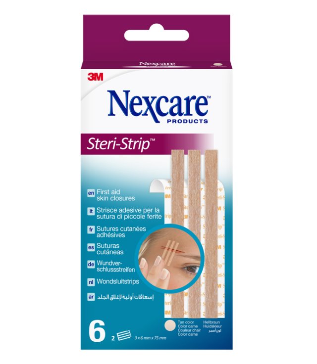 NEXCARE STERI STRIP CARNE 6X75   6   PZ