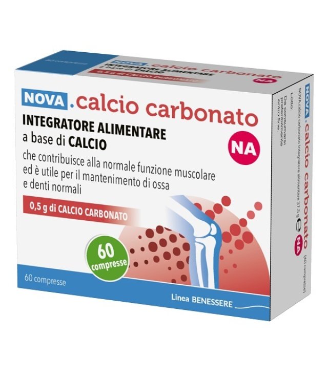 NOVA CALCIO CARB NA0,5G 60CPR