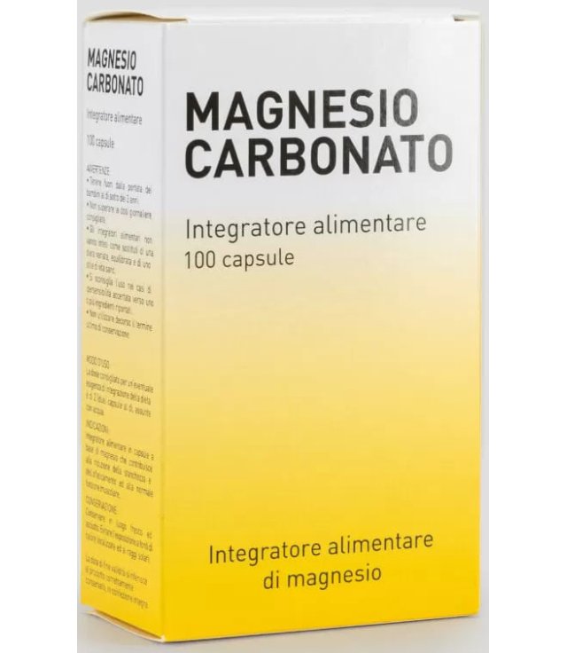 MAGNESIO CARBONATO               100 CPS