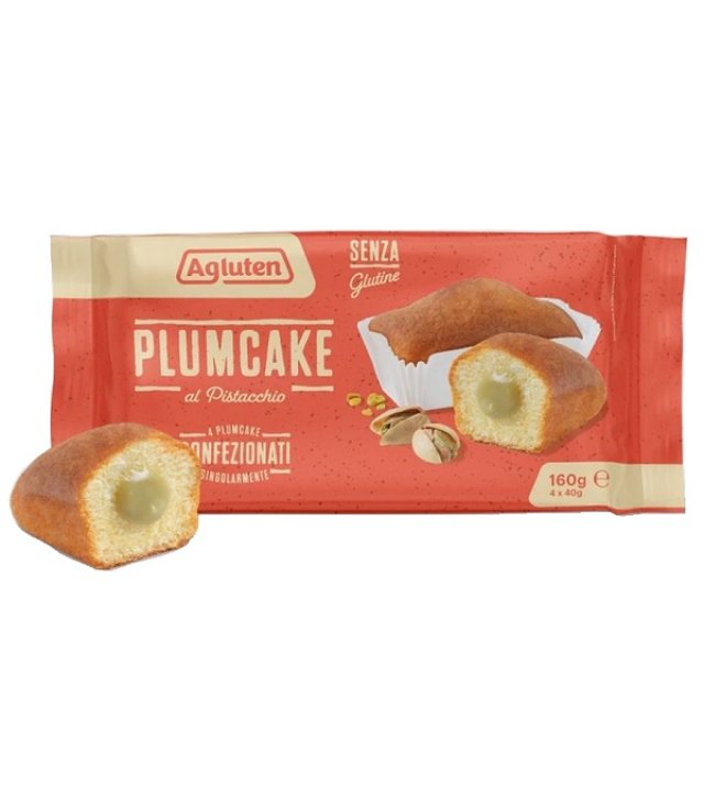 AGLUTEN PLUMCAKE PISTAC   160GR  4PZ S/G