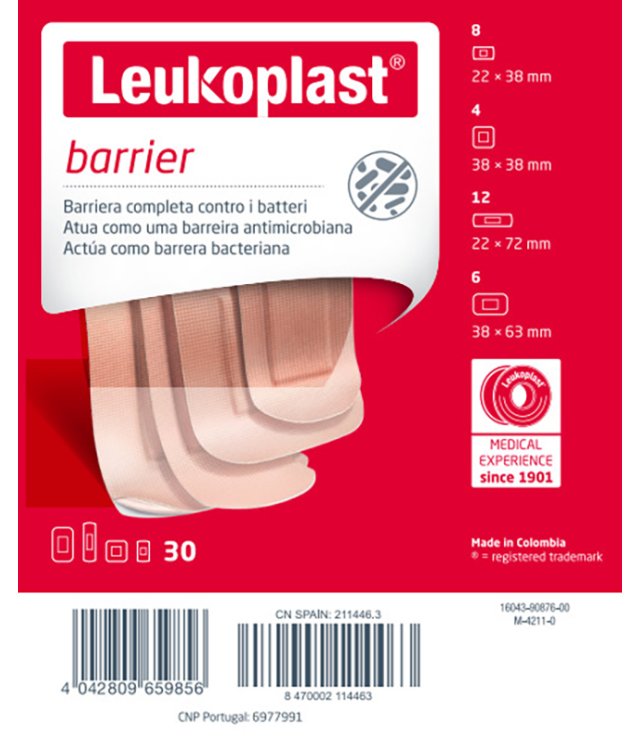 LEUKOPLAST BARRIER 30PZ ASSORT