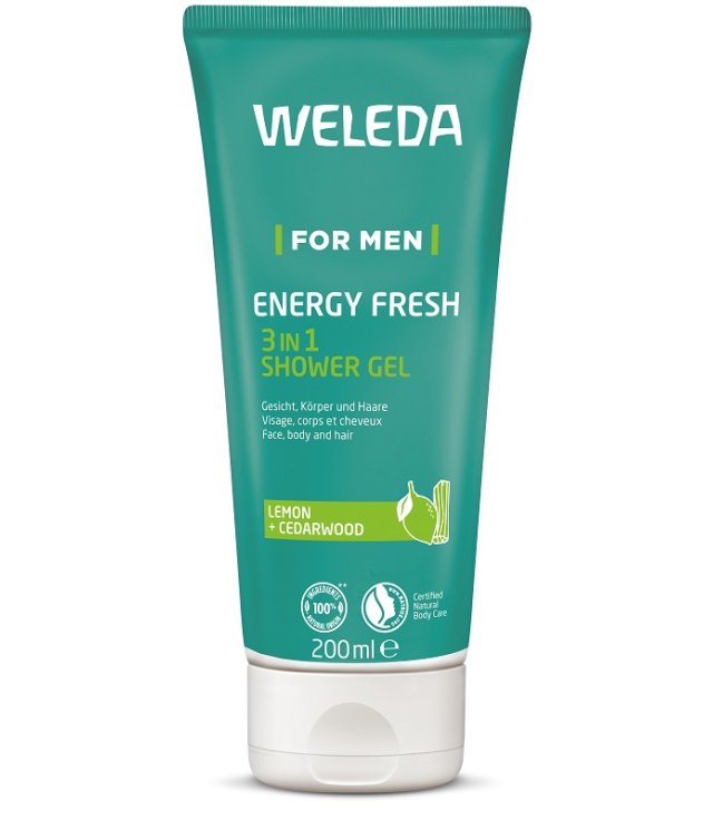 WELEDA GEL/DOCCIA FOR MEN 3IN1 E WELEDA GEL/DOCCIA FOR MEN 3IN1 E