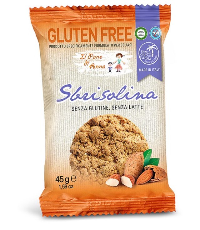 PANE ANNA SBRISOLINA 45GR S/G/L PANE ANNA SBRISOLINA 45GR S/G/L
