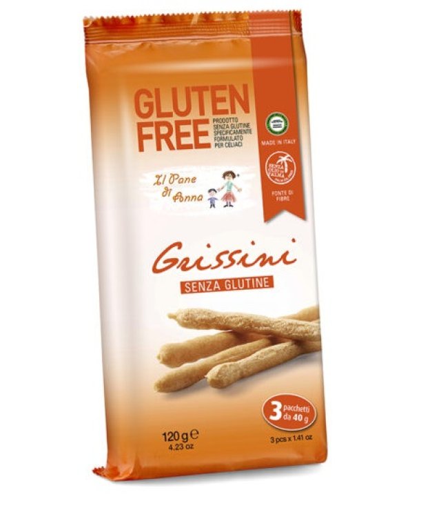 PANE ANNA GRISSINI 3X40G S/G/L PANE ANNA GRISSINI 3X40G S/G/L