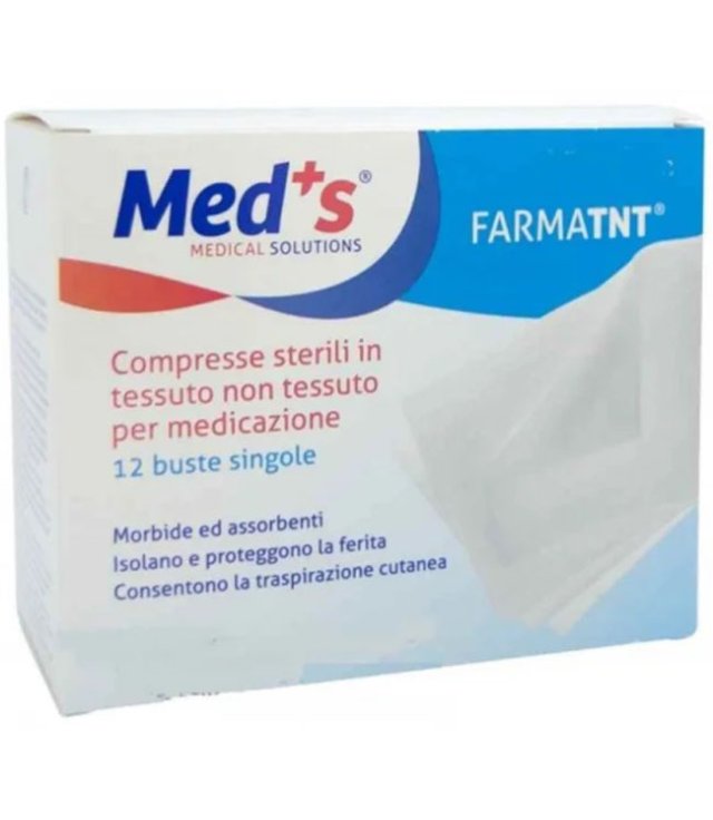 TNT MEDS ST 10X10CM PO 12PZ