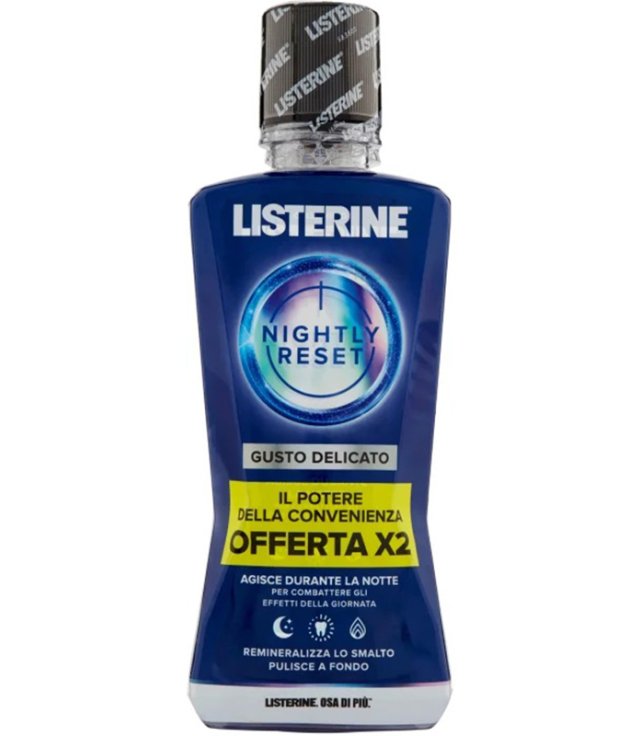 LISTERINE NIGHTLY RESET2X400ML O LISTERINE NIGHTLY RESET2X400ML O