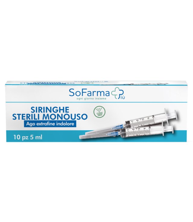 SIRINGA STER 5ML G23 10P SF+