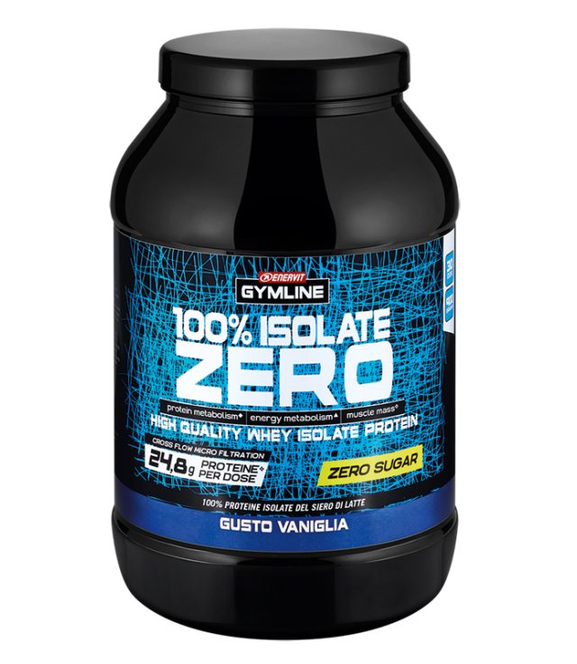 GYMLINE 100% WHEY ISO ZER 900GR  VAN