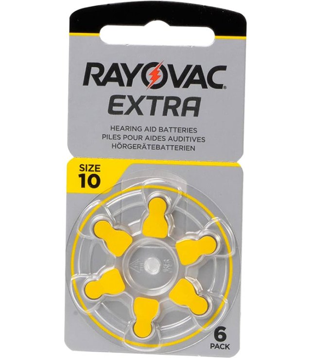 RAYOVAC PILE APP.ACUST.     10X6