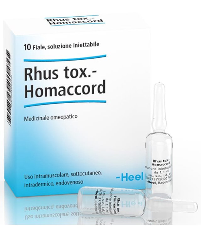 RHUS TOX HOMAC 10F 1,1ML HEEL