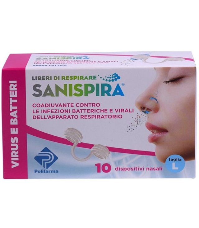 SANISPIRA VIRUS & BATTERI L 10