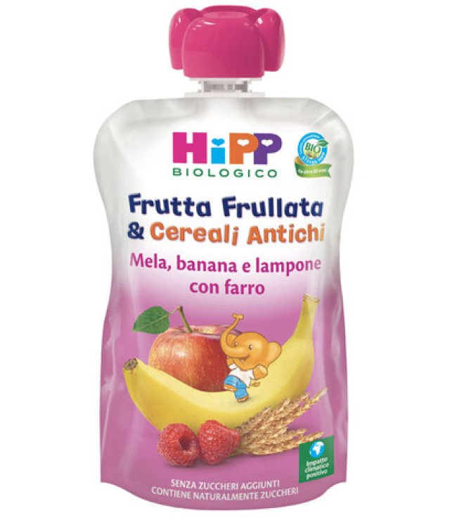 HIPP FRUTTA FRULL&CER FAR 90GR   MEL BAN