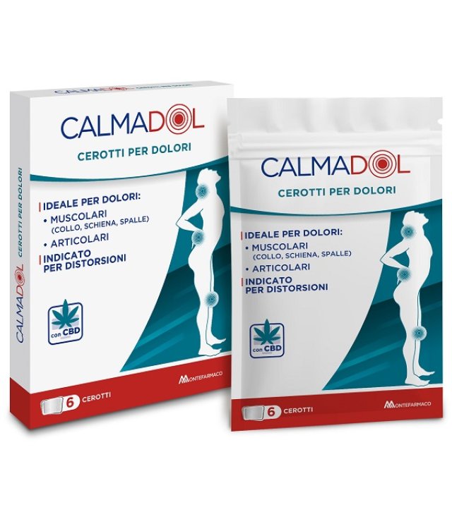 CALMADOL CEROTTO DOLORI 6PZ