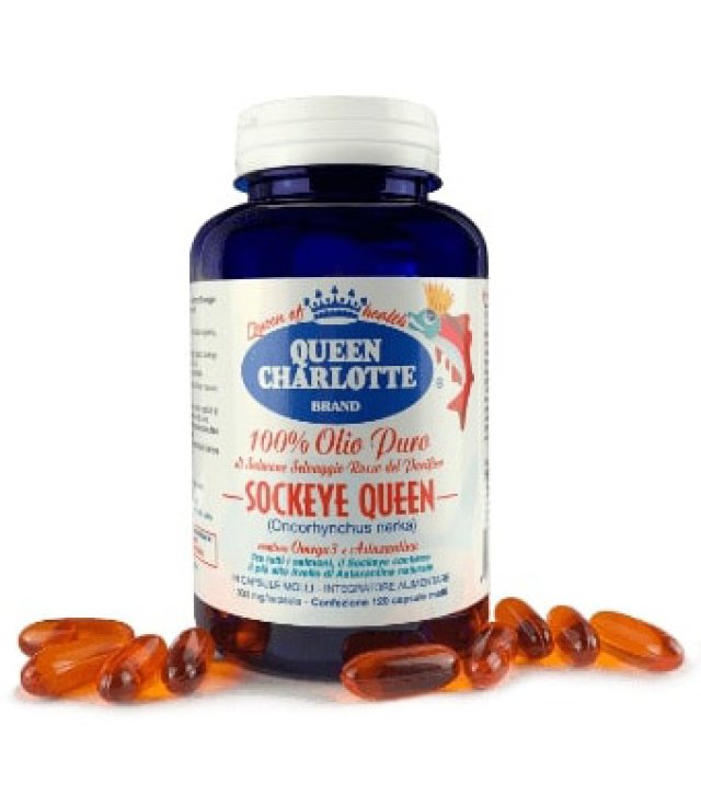 OLIO PURO SALMONE SELVAGGIO ROSSO 120 CAPSULE