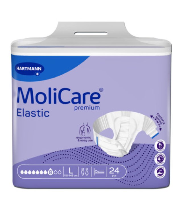 MOLICARE PREMIUM ELAS. 8G L X24 MOLICARE PREMIUM ELAS. 8G L X24