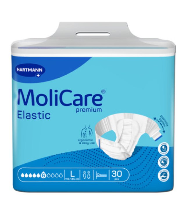 MOLICARE PREMIUM ELAS. 6G L X30 MOLICARE PREMIUM ELAS. 6G L X30
