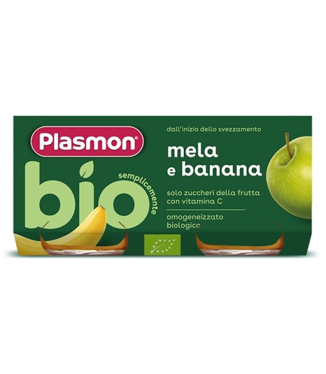 PLASMON OMOG BANAN ME BIO 80GR   2   VAS