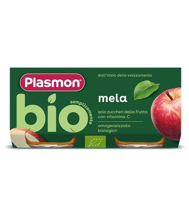 PLASMON OMOG MELA BIO     80GR   2   VAS