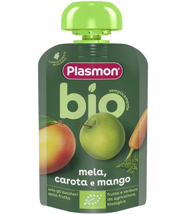 PLASMON MELA CA MA BIO PO 100GR