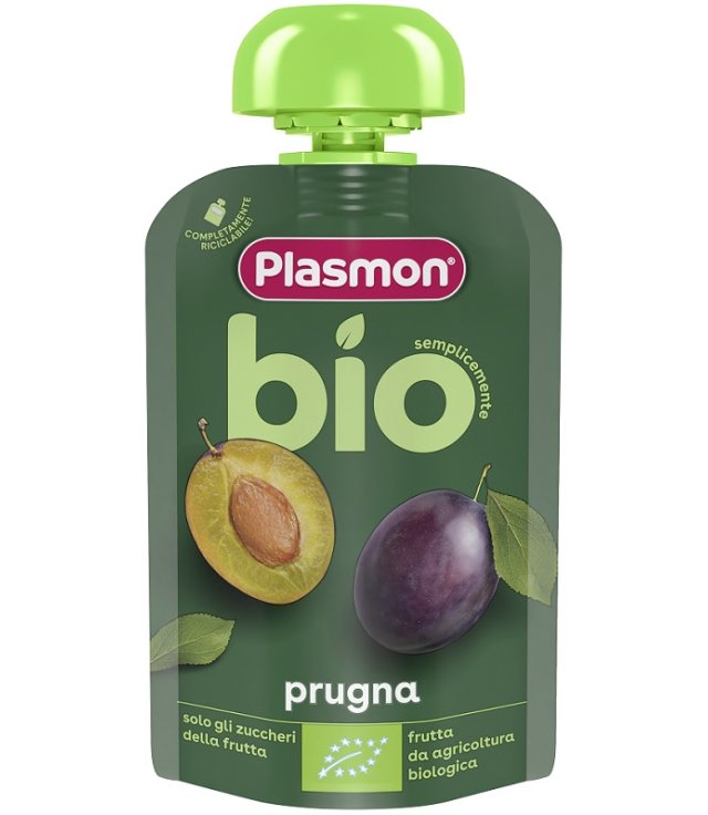 PLASMON PRUGNA BIO POUCHE 100GR