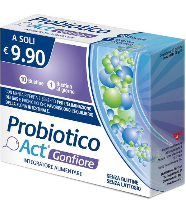 PROBIOTICO ACT GONFIORE 10BUST