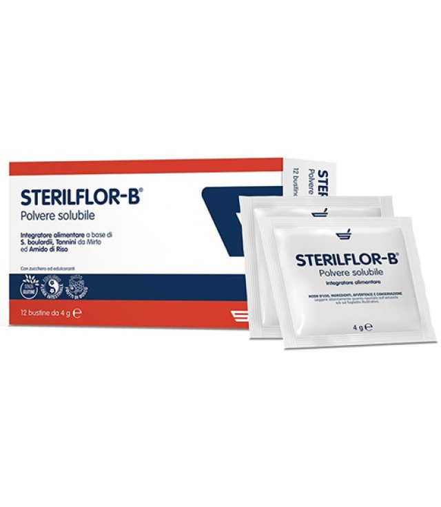STERILFLOR-B BUSTINE      4GR    12  BUS