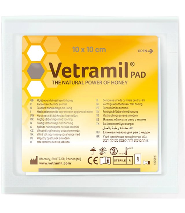 VETRAMIL PAD GARZA        10X10CM5   PZ