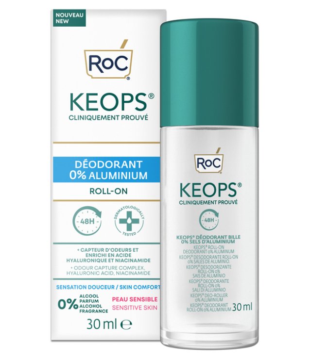 ROC KEOPS DEODORANT ROLL ON