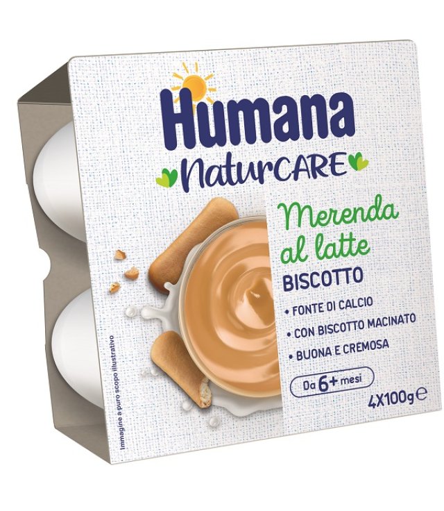 HUMANA MERENDA BISCOTTO   100GR  4   VAS