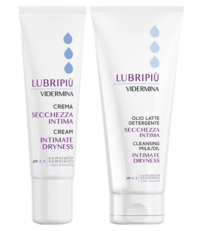 VIDERMINA LUBRIPIU' CREMA 30 ML + OLIO LATTE 50 ML