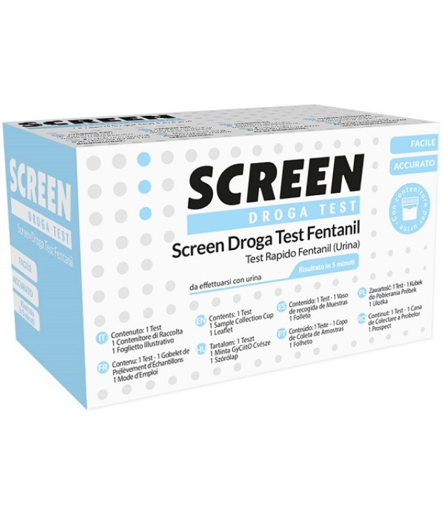 SCREEN DROGA TEST FENTANIL 1PZ(U SCREEN DROGA TEST FENTANIL 1PZ(U