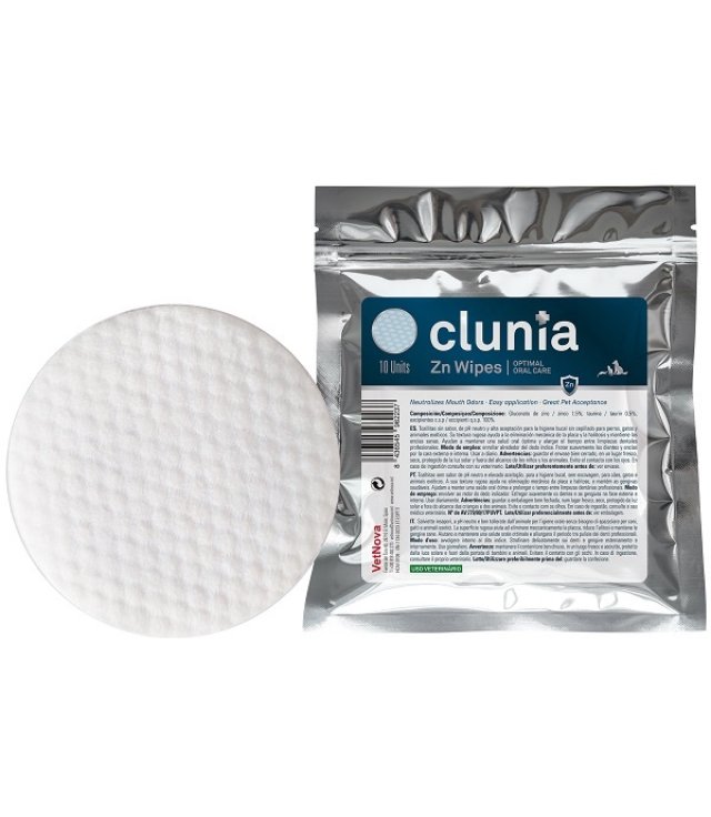 CLUNIA ZN WIPES                   10 PZ