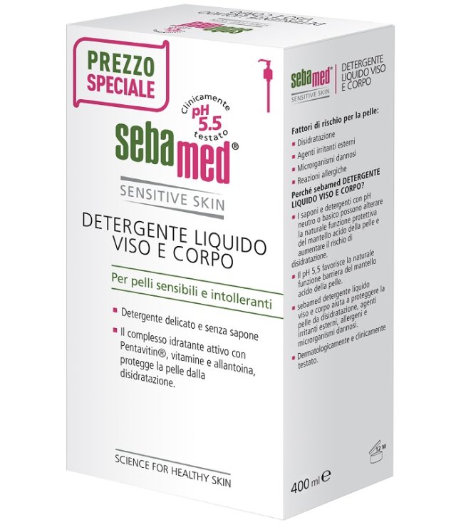 SEBAMED DETERG.VISO/CORPO 400ML