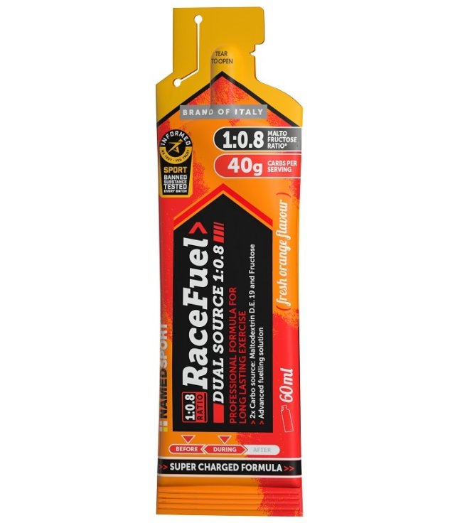 RACE FUEL GEL ORANGE 60ML RACE FUEL GEL ORANGE 60ML