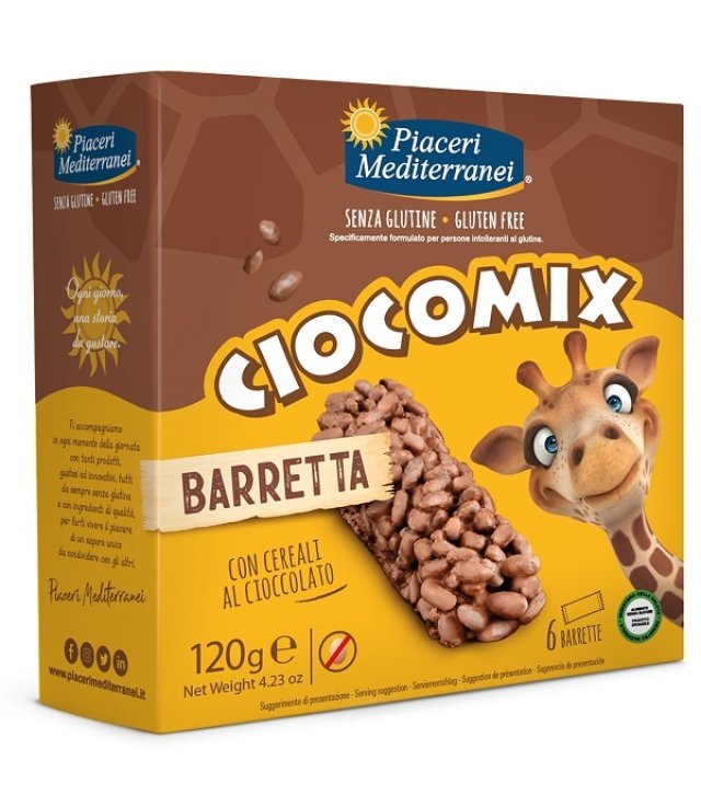 PIACERI MED CIOCOMIX BARR 20GR   6   BAR