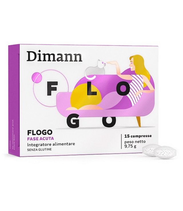 DIMANN FLOGO 15 COMPRESSE