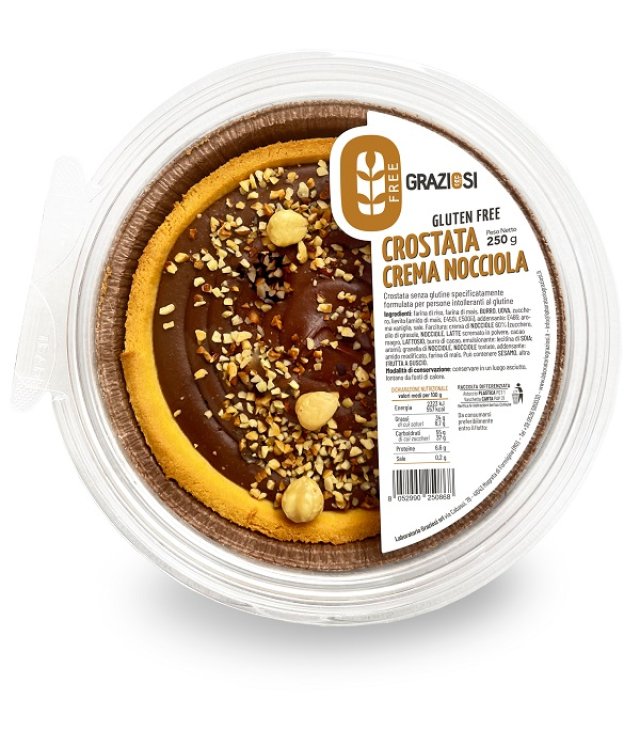 CROSTATA CREMA NOCCIOLA MED.250G CROSTATA CREMA NOCCIOLA MED.250G