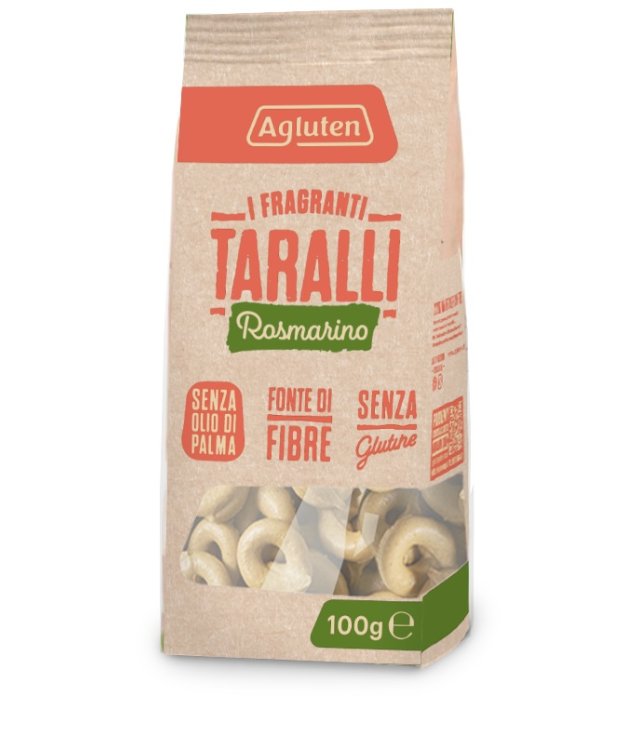 AGLUTEN TARALLI ROSMARINO 100GR AGLUTEN TARALLI ROSMARINO 100GR