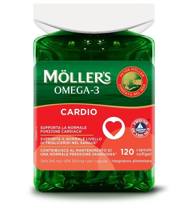 MOLLER'S OMEGA 3 CARDIO 120CPS