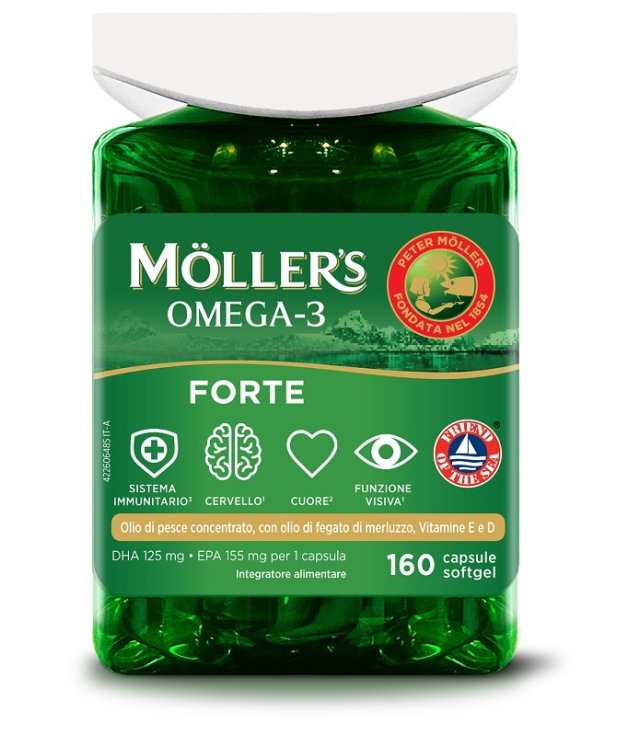 MOLLER'S OMEGA 3 FORTE           160 CPS