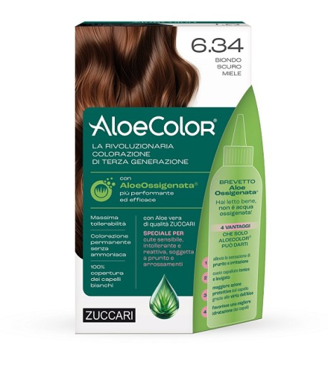 ALOECOLOR 6,34 BIO SCURO MIELE