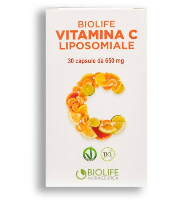 BIOLIFE VITAMINA C LIPOS 30CPS