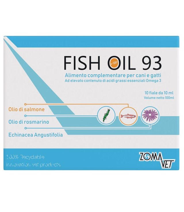 ZOMAVET FISH OIL 93       10ML    10 FIA