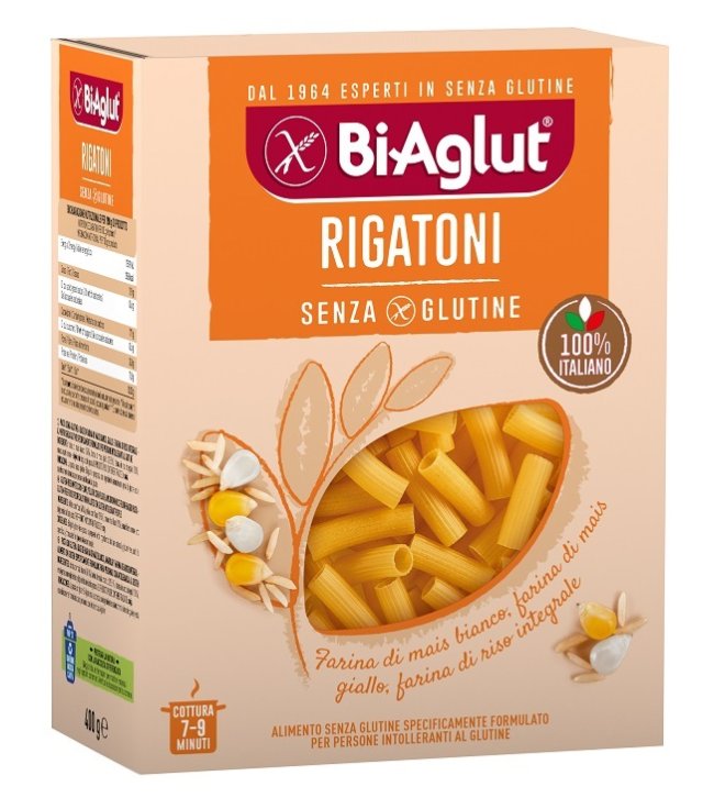 BIAGLUT RIGATONI 400GR S/G