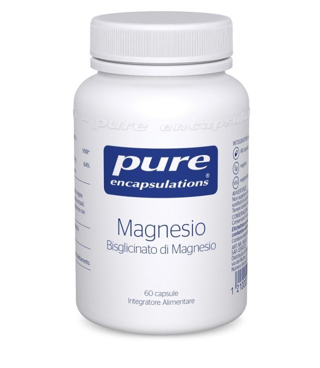 <PURE ENCAPSUL MAGNESIO B         60 CPS