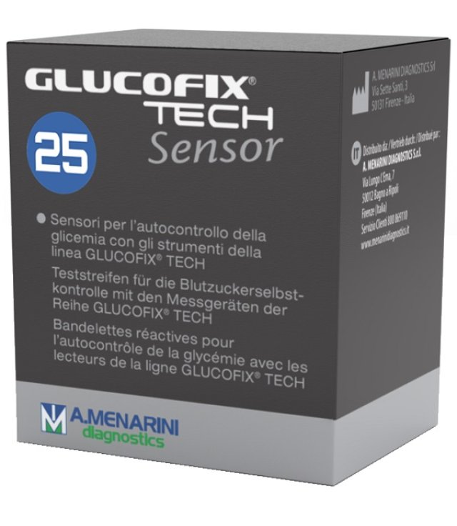 GLUCOFIX TECH SENSOR 25STR